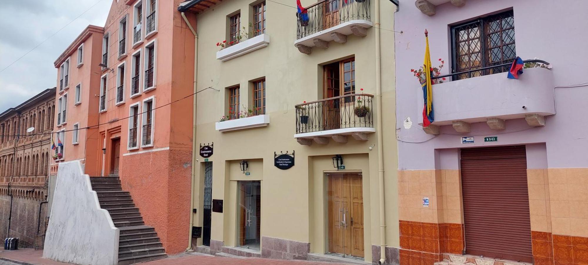 Hotel Casa Ecuatreasures Centro Historico Quito Exterior photo